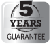 5 Years Guarantee