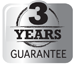 3 Years Guarantee